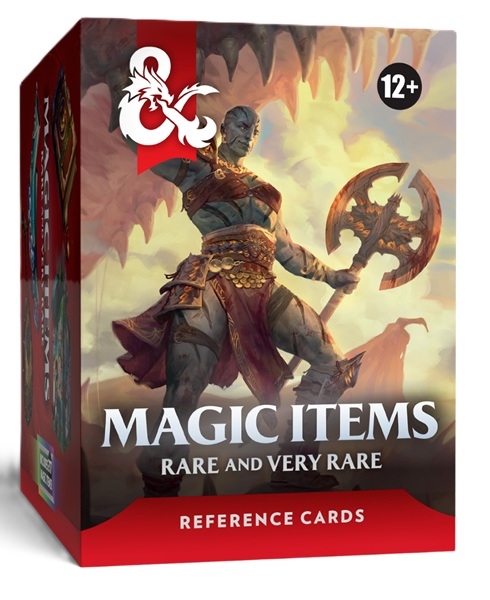 DnD 5e - Trove 5 - Magic Items Rare and Very Rare (Mid-Magic: Uncommon & Rare magic items) - Reference Cards Deck (Eng)